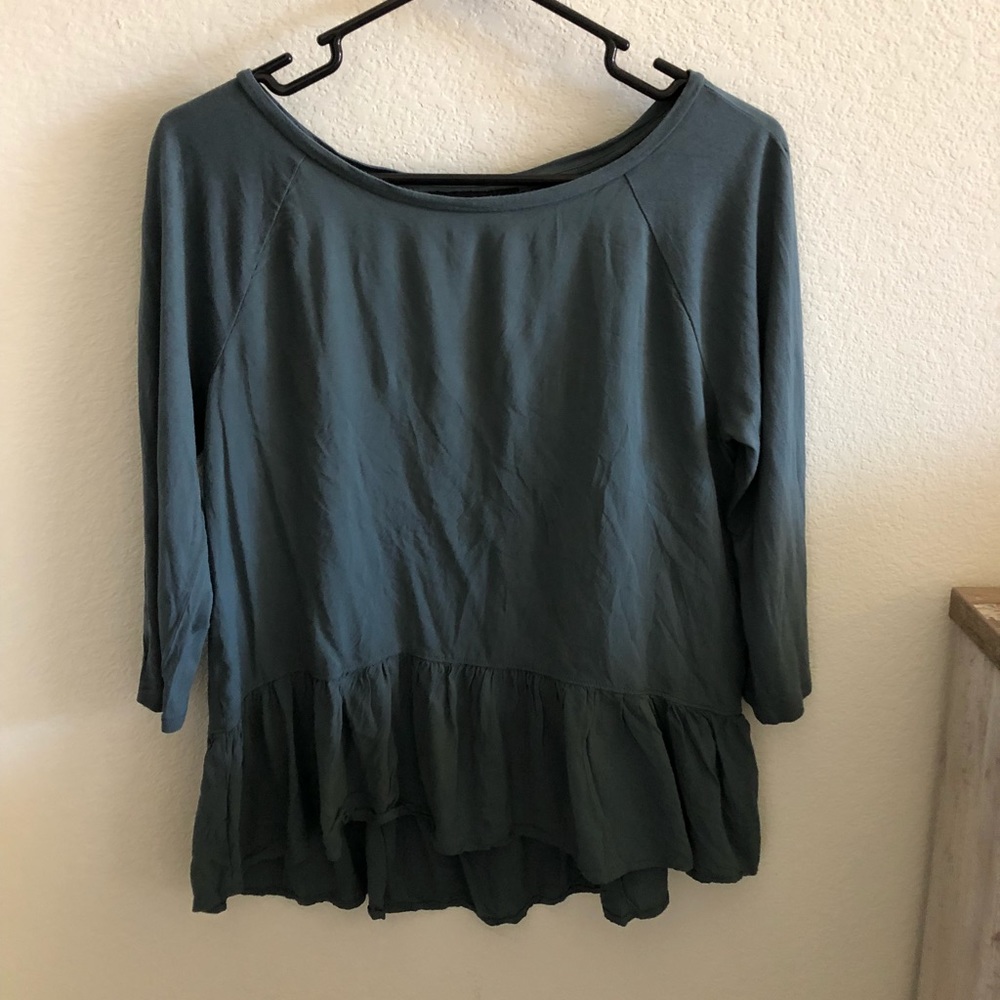 Dark teal top